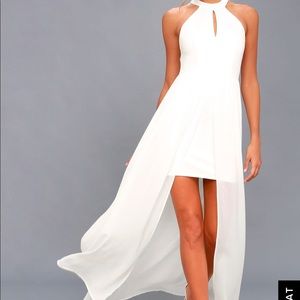 White dress
